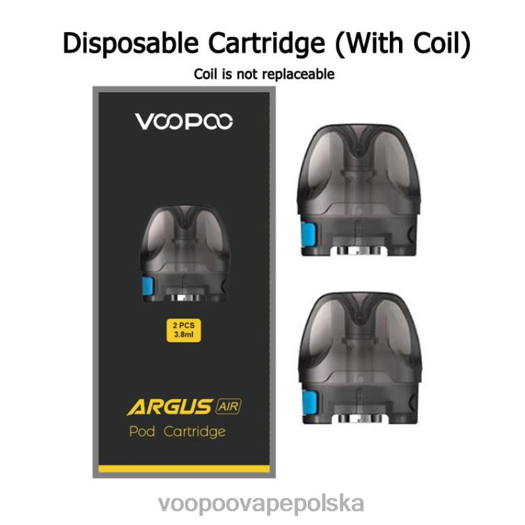 VOOPOO ARGUS AIR wkład na kapsułki (2 szt) kapsuła z cewką 08 oma R8680535 | VOOPOO Vape Pen